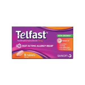 Telfast 120 mg Tablet 15pcs