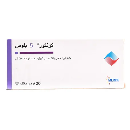 Concor-Plus 5/12.5 mg Tablet 20pcs