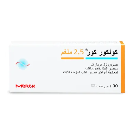 Concor-Cor 2.5 mg Tablet 30pcs