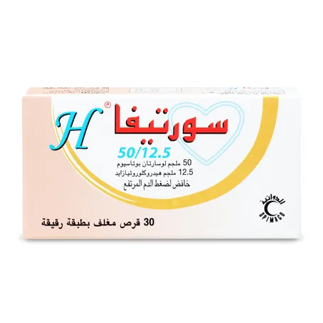 Sortiva-H 50/12.5 mg Tablet 30pcs