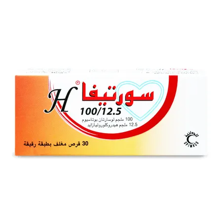 Sortiva-H 100/12.5 mg 30 Tablet