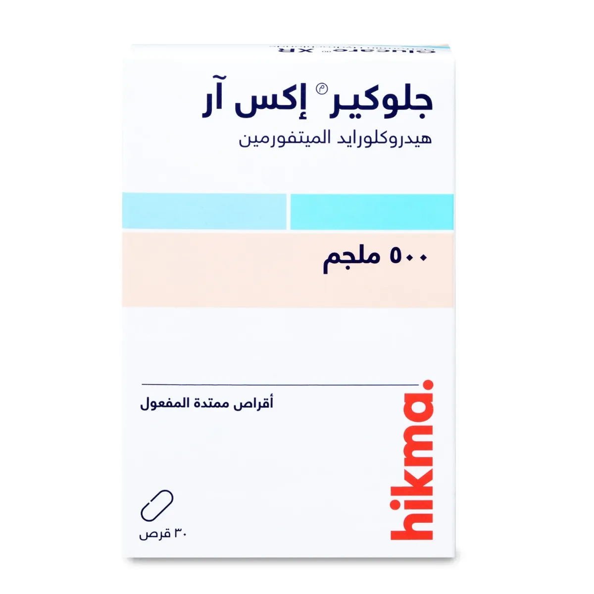 Glucare XR 500 mg 30 Tablet