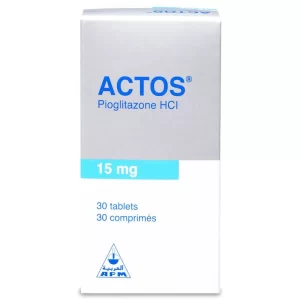 Actos 15 mg Tablet 30pcs