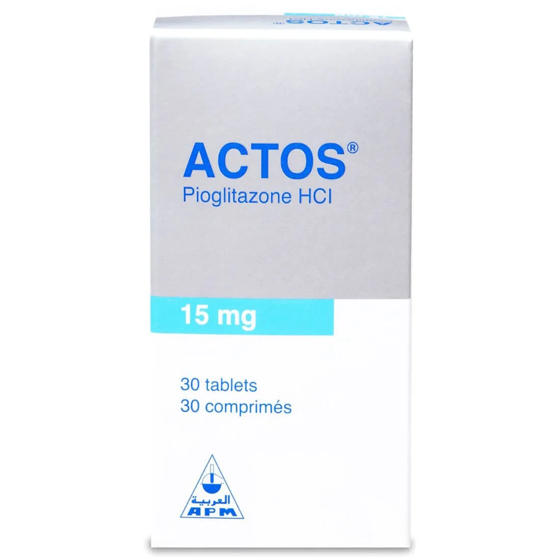 Actos 15 mg Tablet 30pcs