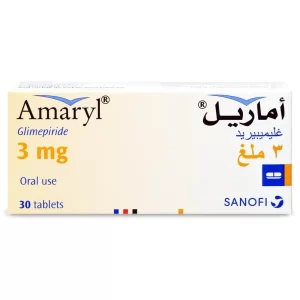 Amaryl 3 mg Tablet 30pcs