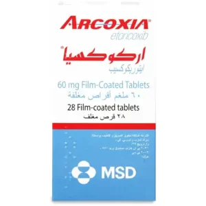 Arcoxia 60 mg Tablet 28pcs