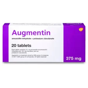 Augmentin 375 mg Tablet 20pcs