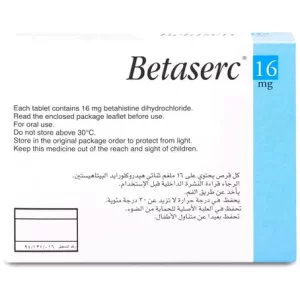 Betaserc 16 mg Tablet 40pcs