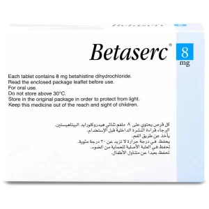 Betaserc 8 mg Tablet 100pcs