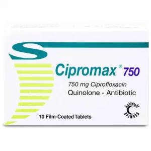 Cipromax 750 mg Tablet 10pcs