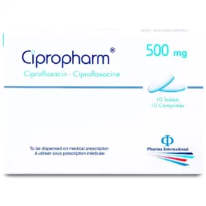 Cipropharm 500 mg Tablet 10pcs