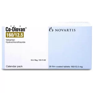 Co-Diovan 160/12.5 mg Tablet 28pcs