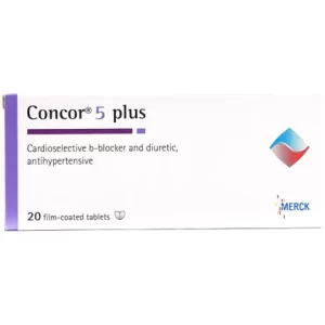 Concor-Plus 5/12.5 mg Tablet 20pcs