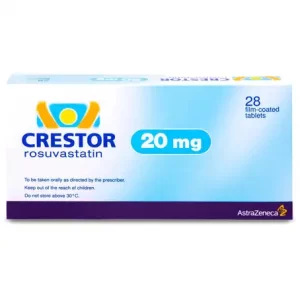 Crestor 20 mg Tablet 28pcs