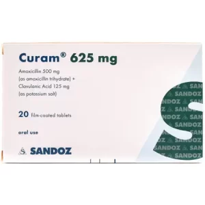 Curam 625 mg Tablet 20pcs