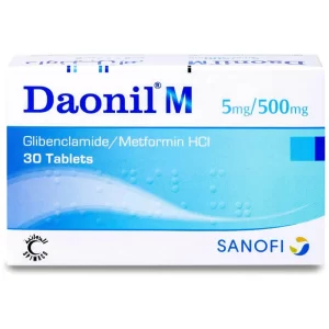 Daonil M 5/500 mg Tablet 30