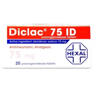 Diclac 75 mg Tablet 20pcs
