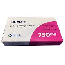 QUINOX 750 MG 10 TAB