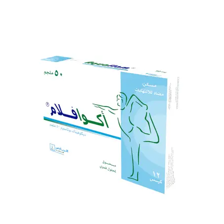 Aquaflam 50 mg 12 Sachet