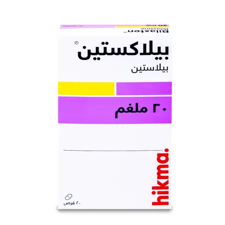 Bilaxten 20 mg Tablet 20 Piece