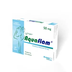 Aquaflam 50 mg 12 Sachet