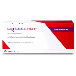 Exforge Hct 10mg/160mg/25mg Tablets 28