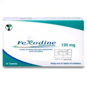 Fexodine 120 mg Tablet 14pcs