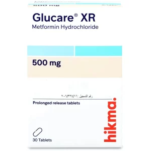 Glucare XR 500 mg 30 Tablet