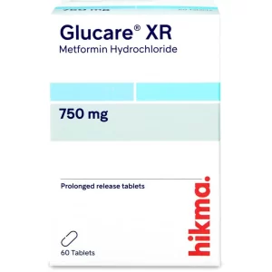 Glucare XR 750 mg 60 Tablet