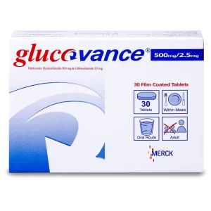 Glucovance 500/2.5 mg Tablet 30pcs