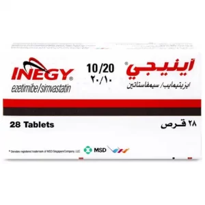 Inegy 20 mg/10 mg Tablet 28pcs
