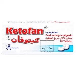 Ketofan 25 mg Tablet 20pcs
