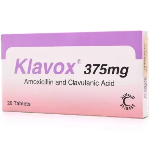 Klavox 375 mg Tablet 20pcs
