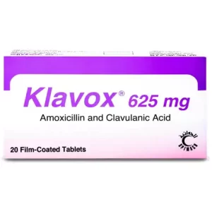 Klavox 625 mg Tablet 20pcs