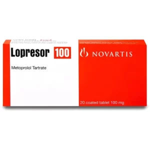 Lopresor 100 mg Tablet 20pcs