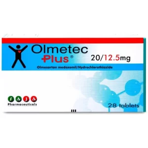 Olmetec 20/12.5 mg Tablet 28pcs