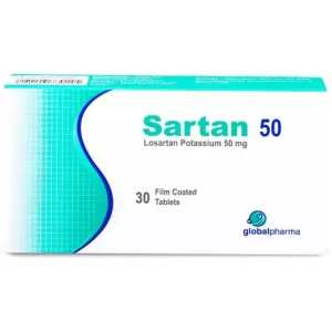 Sartan 50mg 30 Tablets