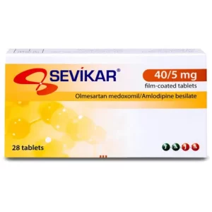 Sevikar 40/5 mg Tablet 28 Piece