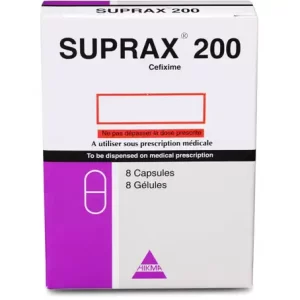 Suprax 200 mg Capsule 8pcs