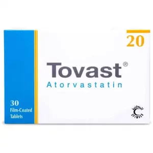 Tovast 20 mg Tablet 30pcs