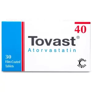 Tovast 40 mg Tablet 30pcs
