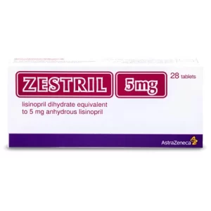 Zestril 5 mg Tablet 28pcs