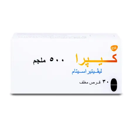 Keppra 500 mg Tablet 30pcs