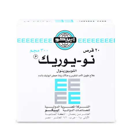 No-Uric 300 mg Tablet 20pcs