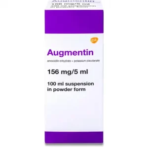 Augmentin 156 mg Suspension 100 ml