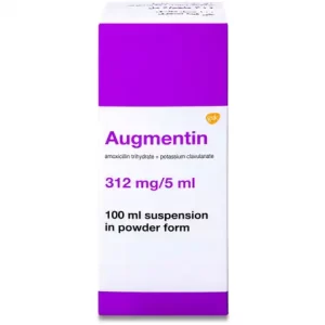 Augmentin 312 mg Suspension 100 ml
