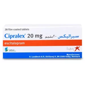 Cipralex 20 mg Tablet 28pcs