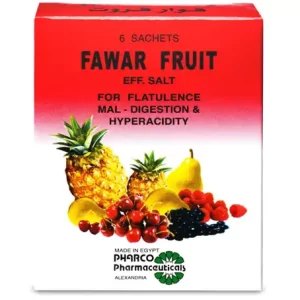 Fawar Fruit Effervescent Sachets 6 Pcs