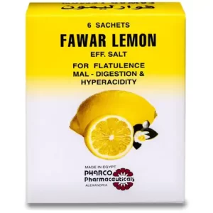 Fawar Lemon Effervescent Sachets 6 Pcs