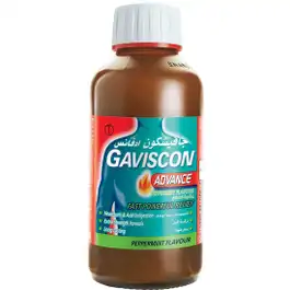 Gaviscon Advance Oral Suspension -Peppermint Flavor 300ml